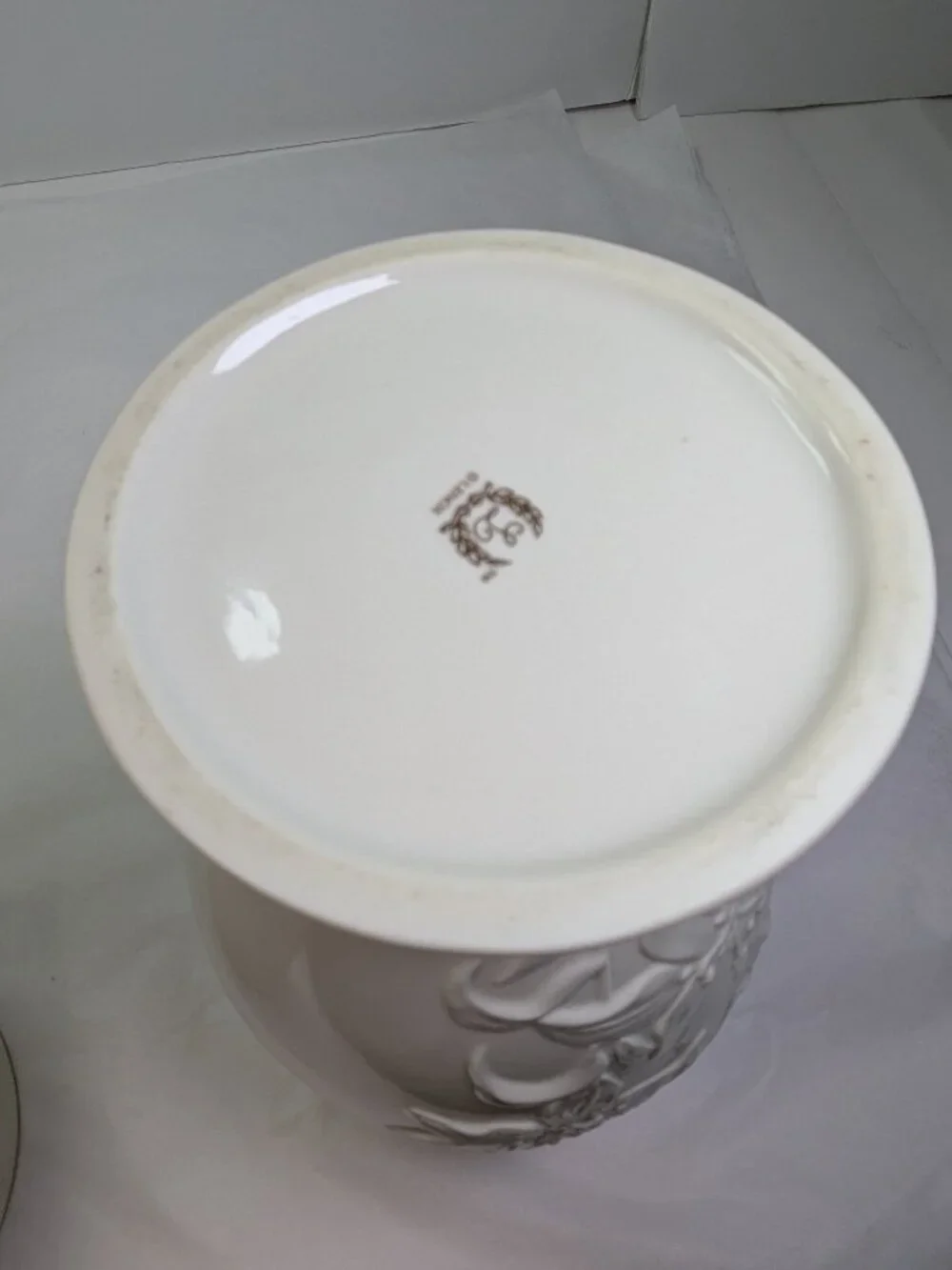Lenox Masterpiece Collection Embossed Daylily Pedestal Vases - Pair of 2